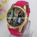 Leather strap fashion cheap children watch